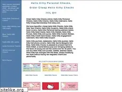 Sites similar to hellokittychecks.org