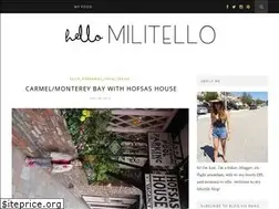 Sites similar to hellomilitello.com