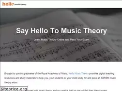 Sites similar to hellomusictheory.com