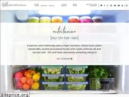 Sites similar to hellonutritarian.com