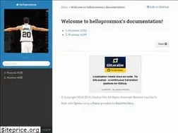 Sites similar to helloproxmox.readthedocs.io