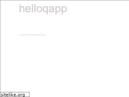 Sites similar to helloqapp.com