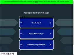 Sites similar to hellosantamonica.com