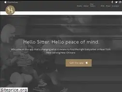 Sites similar to hellositter.com