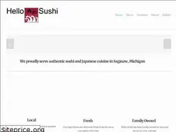 Sites similar to hellosushisaginaw.com