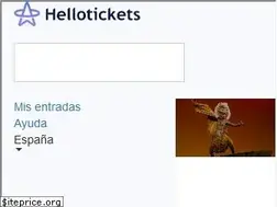 Sites similar to hellotickets.es