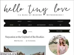 Sites similar to hellotinylove.com