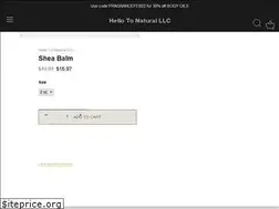 Sites similar to hellotonatural.com
