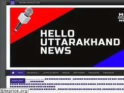 Sites similar to hellouttarakhandnews.com