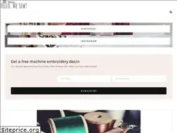 Sites similar to hellowesew.com