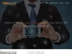 Sites similar to helloworldincorporation.com