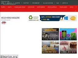 Sites similar to helloworldmagazine.com