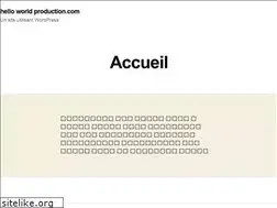 Sites similar to helloworldproduction.com