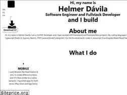 Sites similar to helmerdavila.com