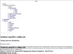 Sites similar to helmut-mueller-online.de