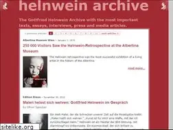Sites similar to helnwein-archive.com