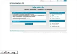 Sites similar to helo-sauna.de
