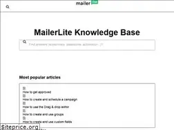 Sites similar to help.mailerlite.com