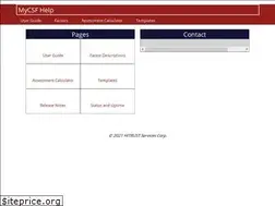 Sites similar to help.mycsf.net