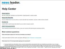 Sites similar to help.newsleader.com