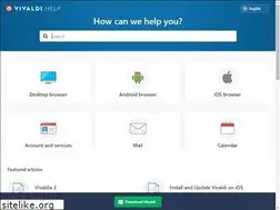 Sites similar to help.vivaldi.com