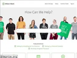Sites similar to help.wheniwork.com