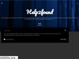 Sites similar to help2found.blogspot.com