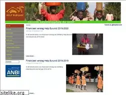 Sites similar to helpburundi.nl