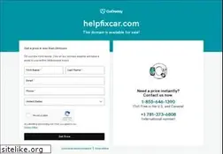 Sites similar to helpfixcar.com