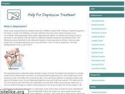 Sites similar to helpfordepressiontreatment.com