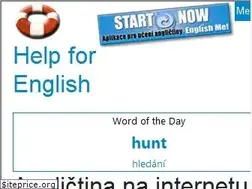 Sites similar to helpforenglish.cz