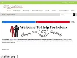 Sites similar to helpforfelons.org