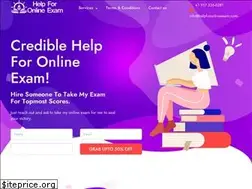 Sites similar to helpforonlineexam.com