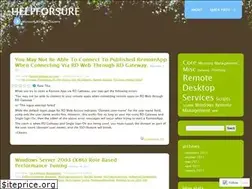 Sites similar to helpforsure.wordpress.com