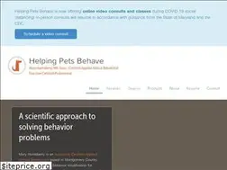 Sites similar to helpingpetsbehave.com
