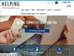 Sites similar to helpingtheinjured.com