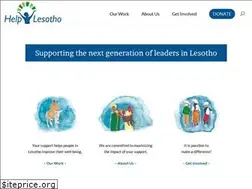 Sites similar to helplesotho.org