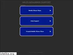 Sites similar to helplinenumber.support
