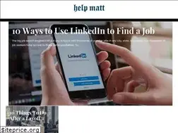 Sites similar to helpmatt.org