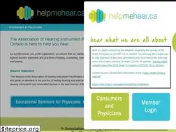 Sites similar to helpmehear.ca
