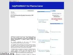Sites similar to helppharmacy.blogspot.com