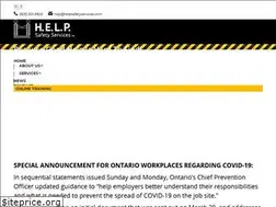 Sites similar to helpsafetyservices.com