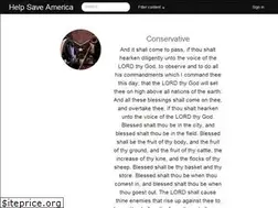 Sites similar to helpsaveamerica.us