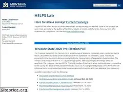 Sites similar to helpslab.montana.edu