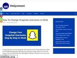 Sites similar to helpsmeet.com