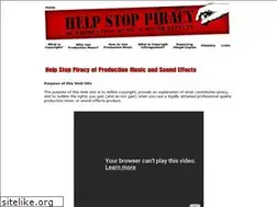 Sites similar to helpstoppiracy.com