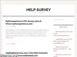 Sites similar to helpsurvey.org