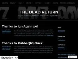 Sites similar to helpthedeadreturn.wordpress.com
