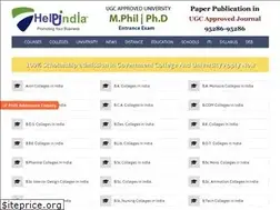 Sites similar to helpuindia.com