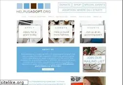 Sites similar to helpusadopt.org